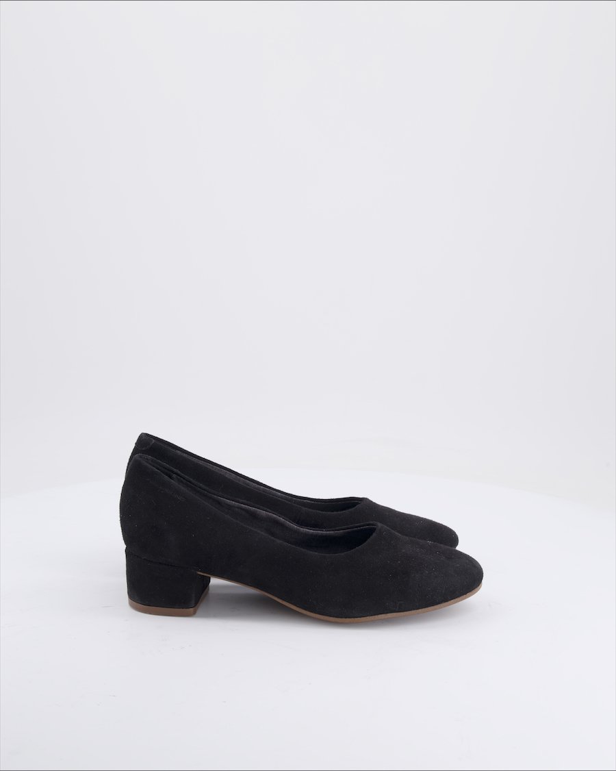 Vagabond Heels Suede Black EU 37