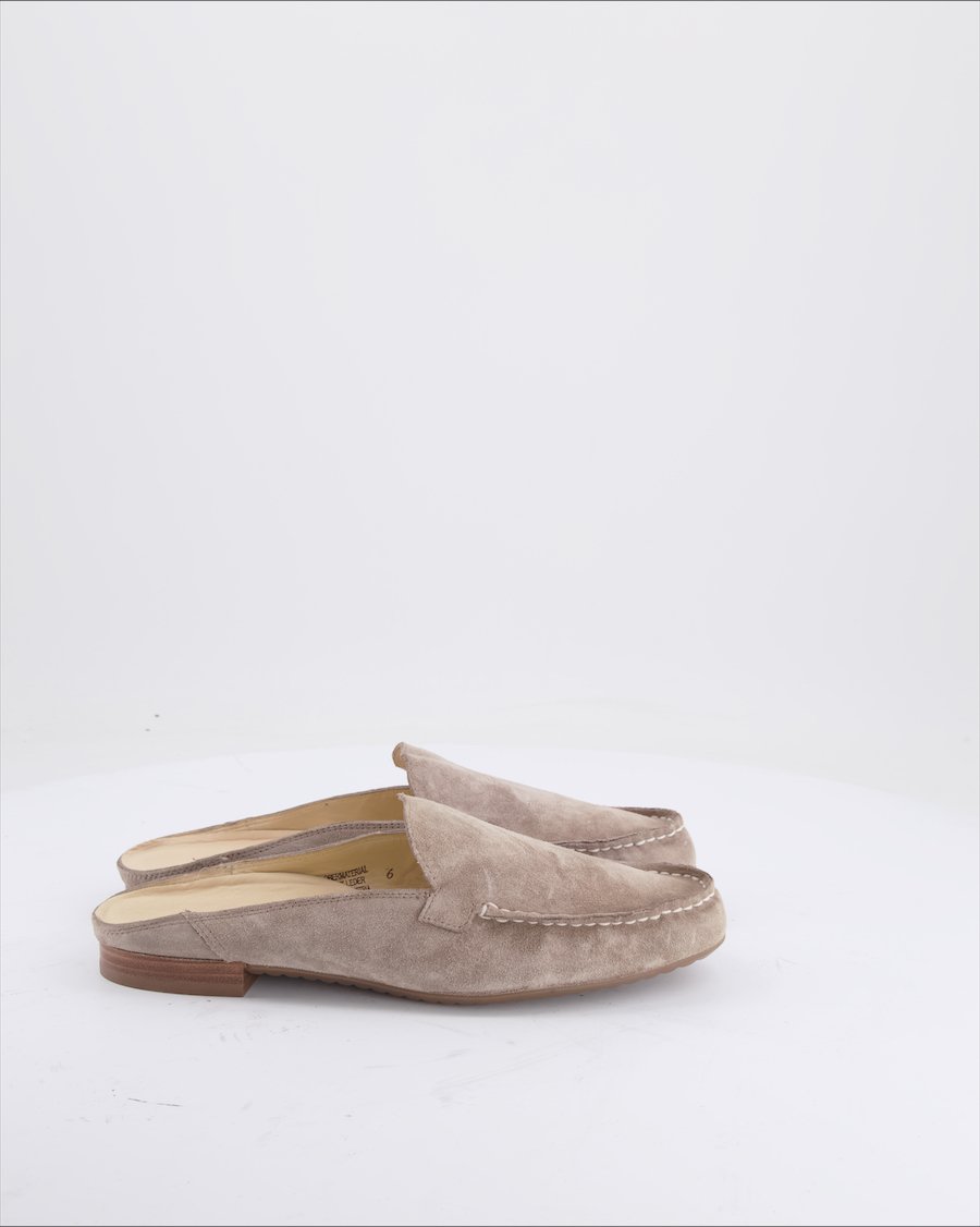 Paul Green Flats Suede Ecru Eu 39