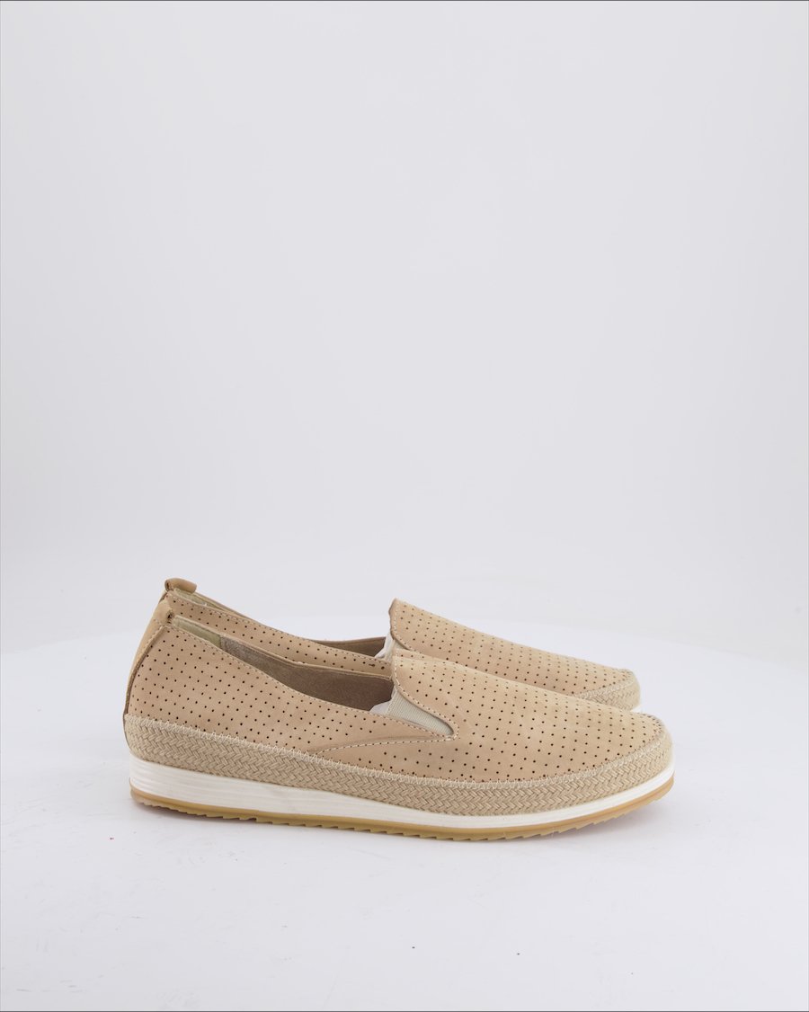 O.Uazi Flats Leather Beige Eu 40