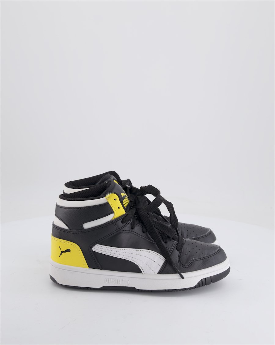Puma Trainers Leather Black 36 EU