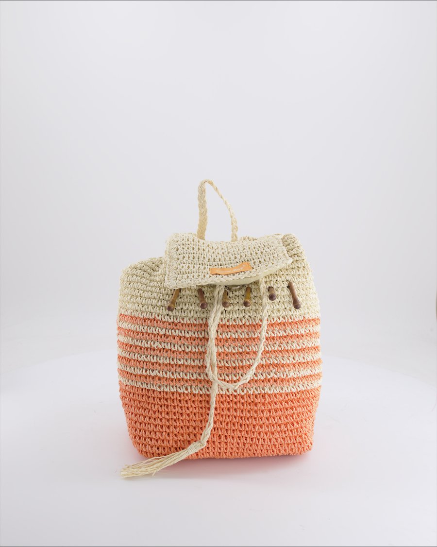 Daniel Ray Backpacks Wicker Beige