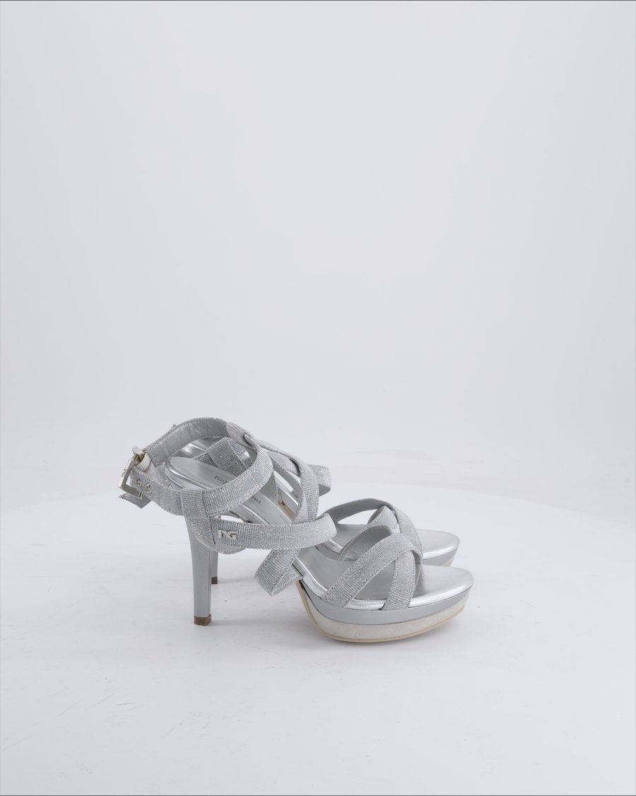 Nero Giardini Heels Leather Silver 35 EU