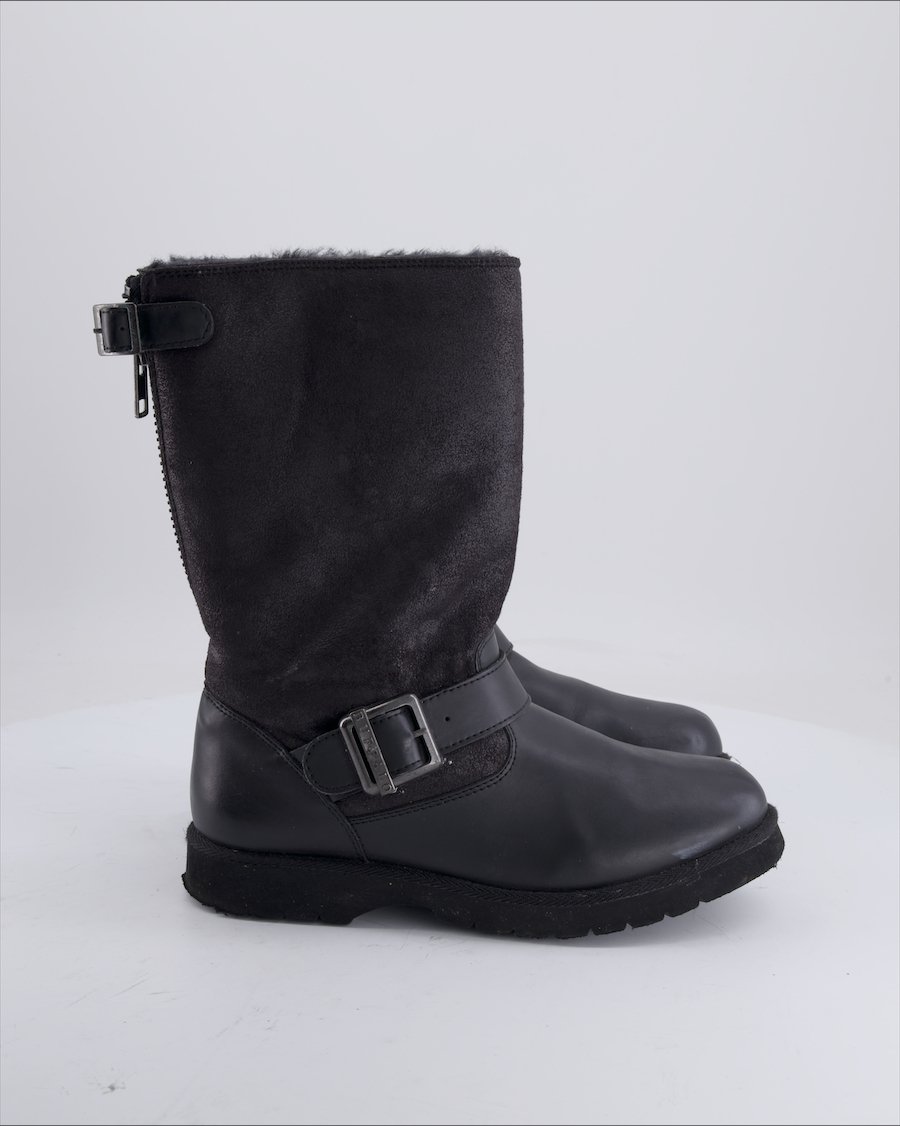 Buffalo Ankle boots Leather Black 39 EU