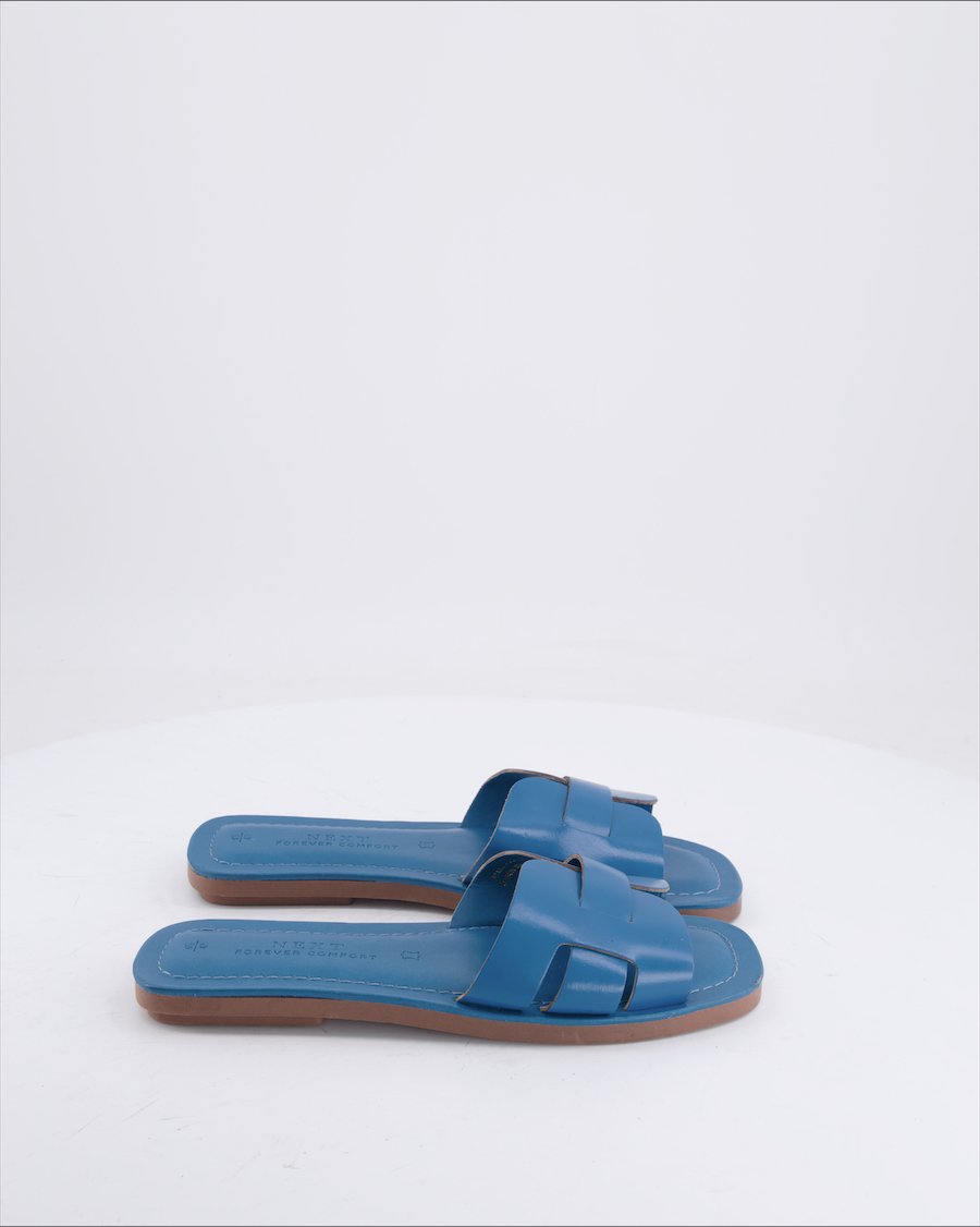 Next Sandals Leather Blue 40 EU