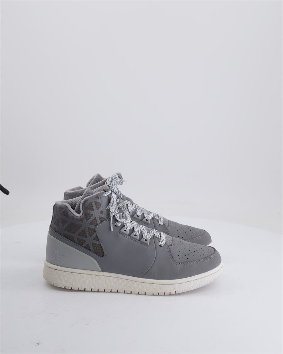 Jordan Trainers Leather Grey 38 EU