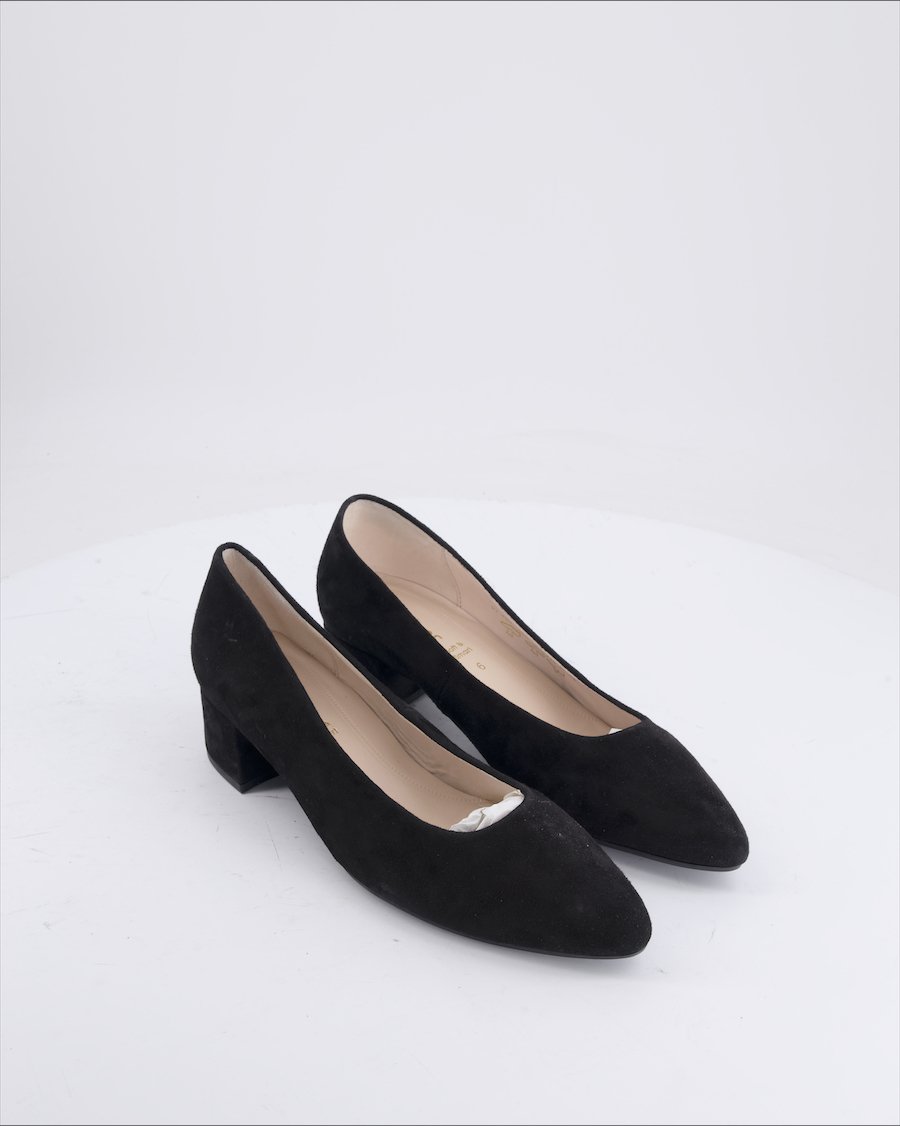 Gabor Heels Suede Black 39 EU