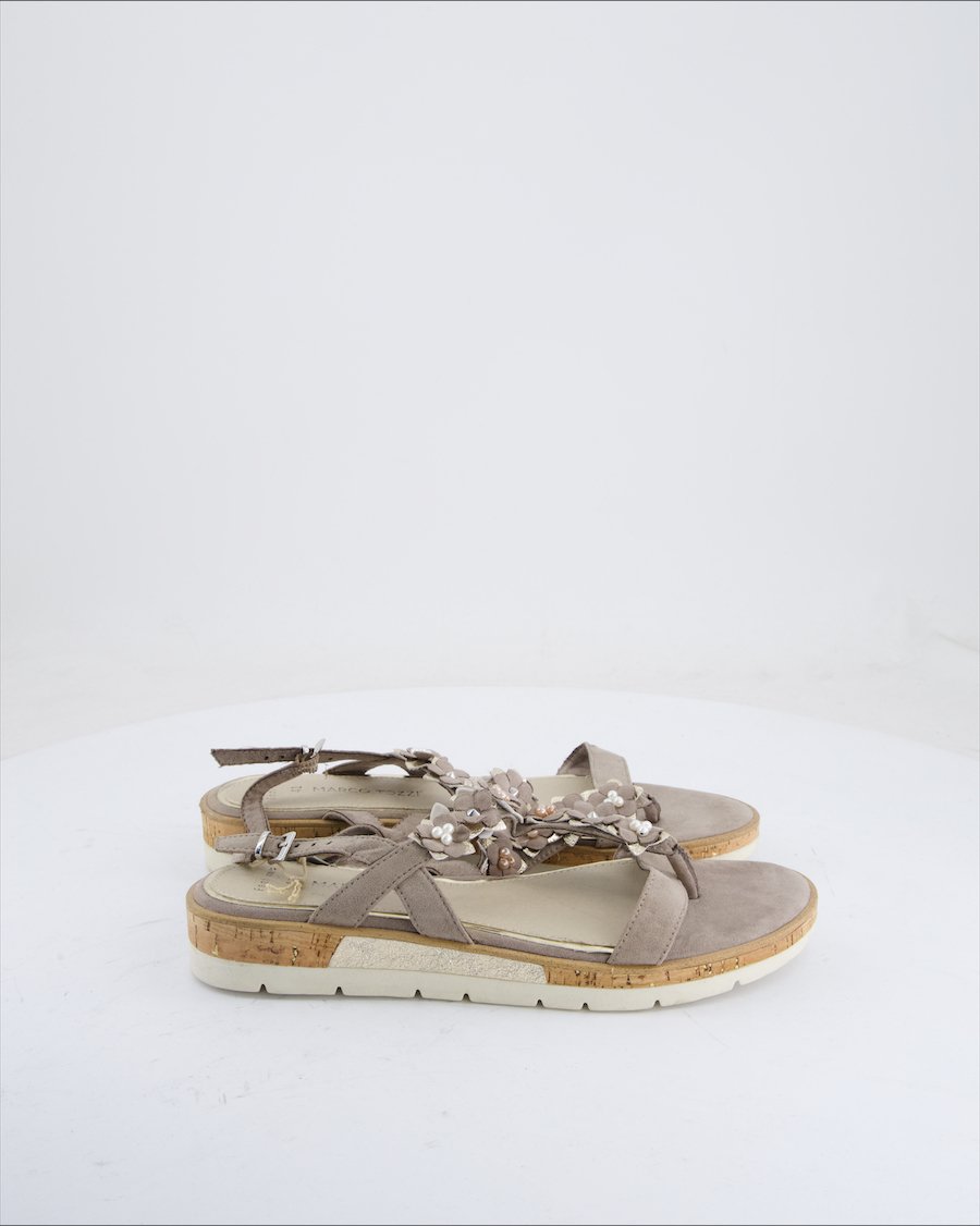 Marco Tozzi Sandals Suede Grey 41 EU