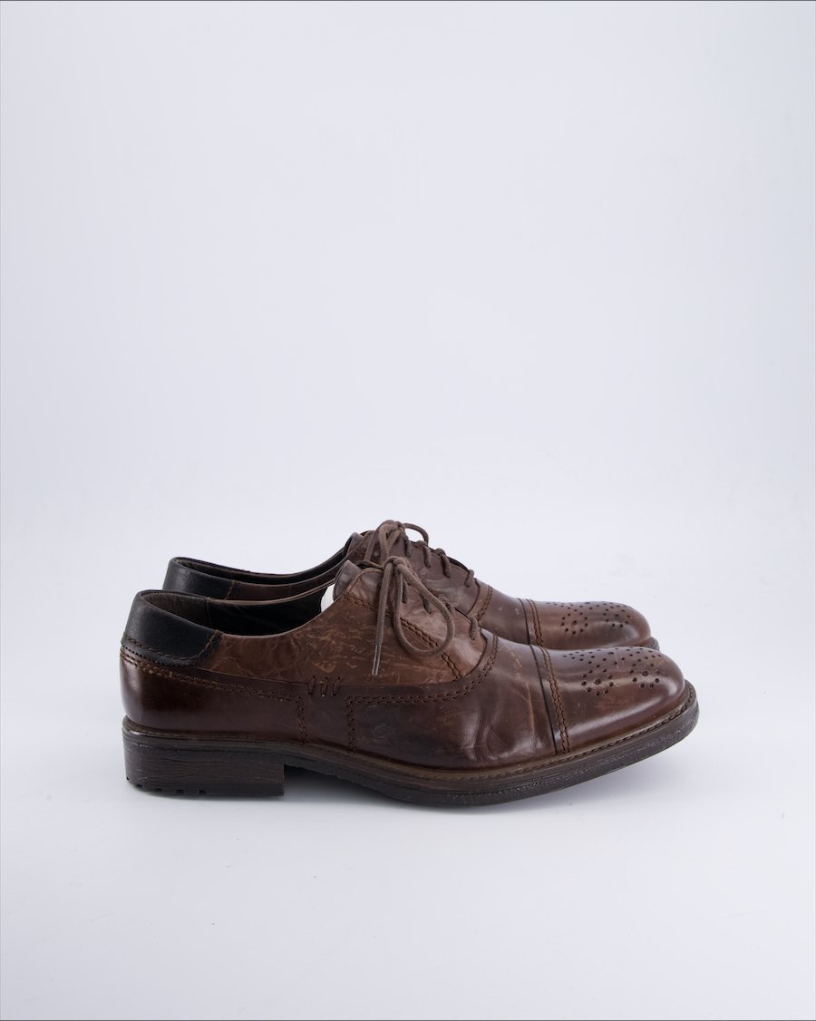 Warren & Parker Shoes Leather Brown 45 EU