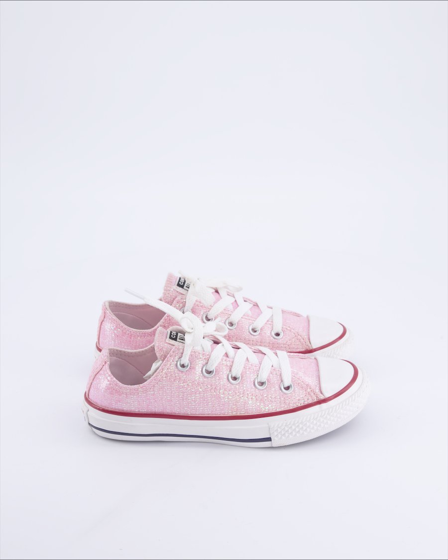 Converse Trainers Leather Pink EU 31