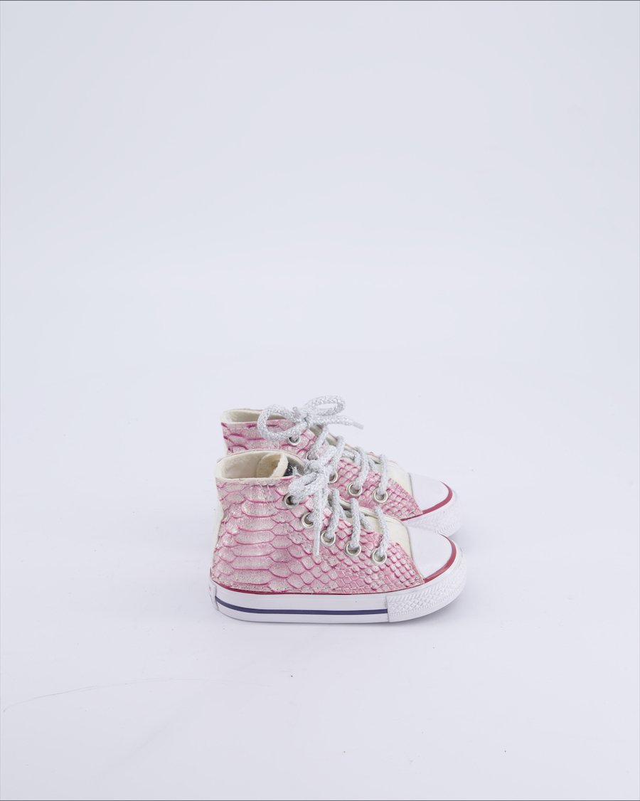 Converse Trainers Leather Pink EU 20