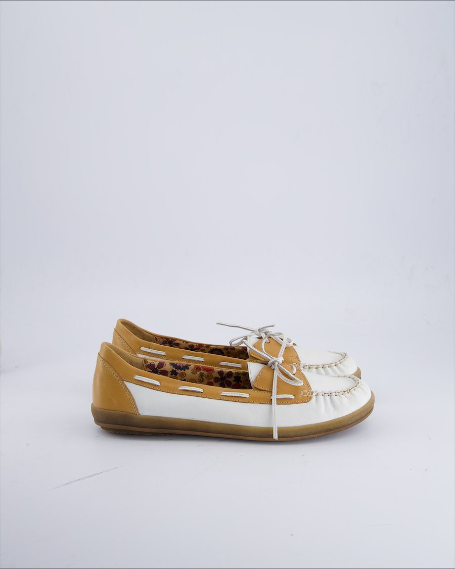 Gabor Shoes Leather White 43 EU
