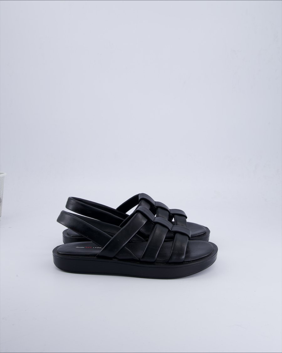 Bata Sandals Leather Black 39 EU