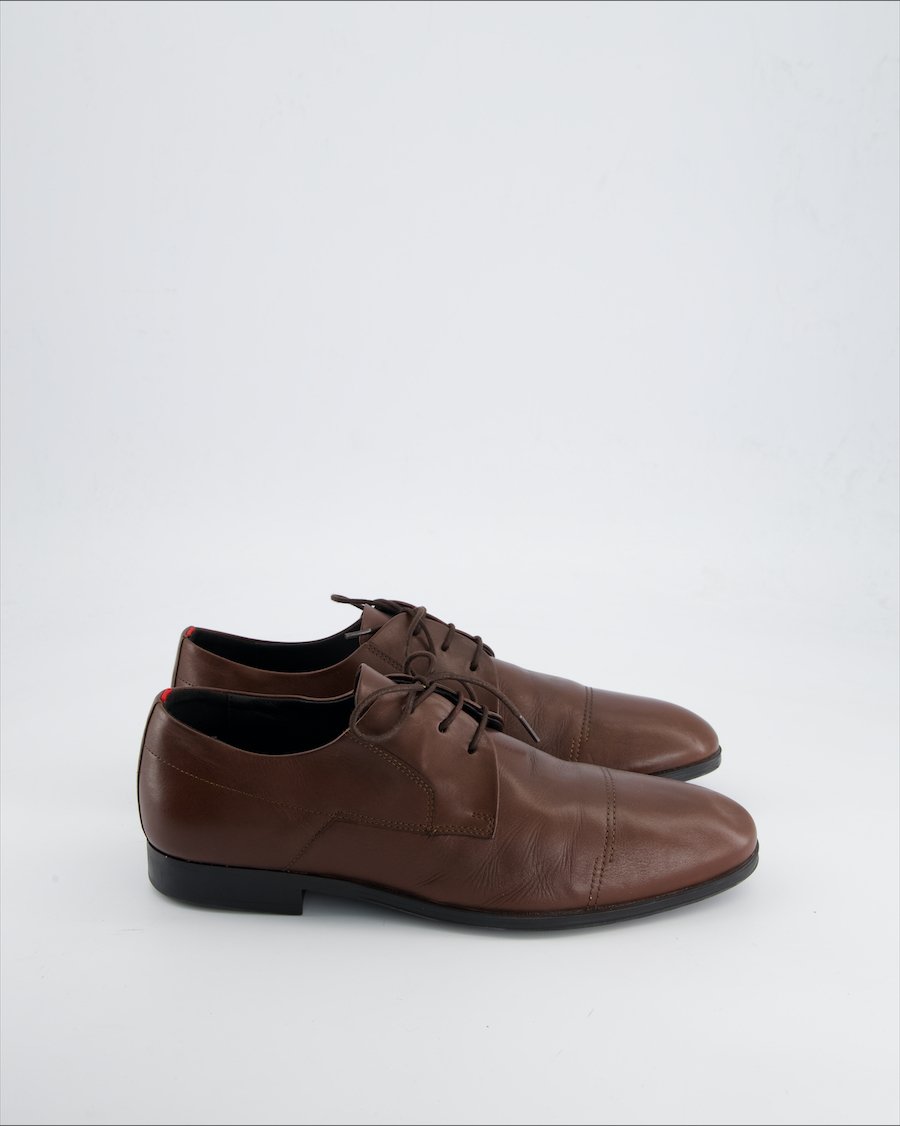 Hugo Boss Shoes Leather Brown 41 EU
