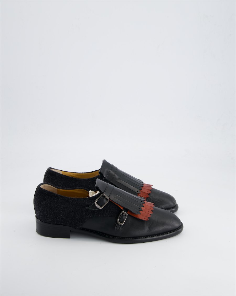 Schuk Gade Shoes Leather Black 37,5 EU
