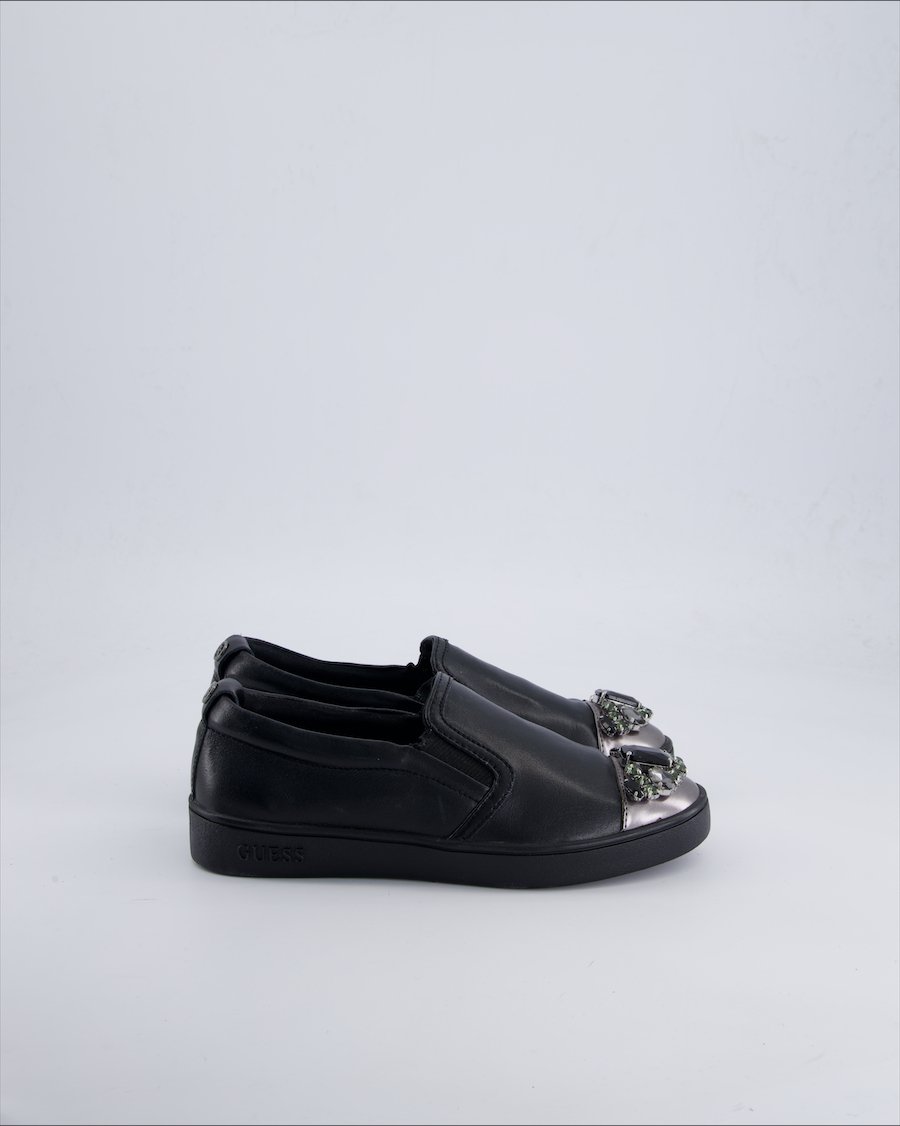 Guess Shoes Leather Black 37 EU