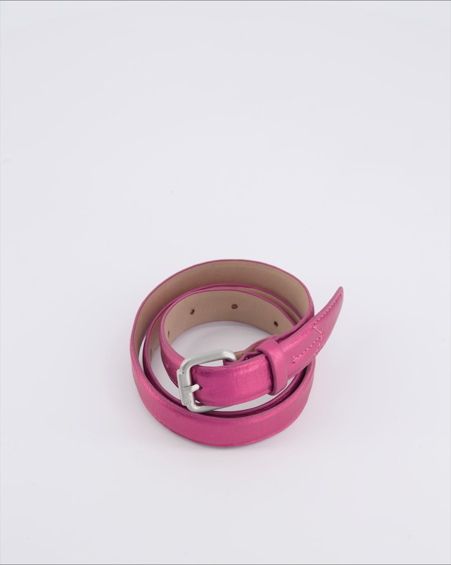 Navyboot Belts Leather Pink 75 cm