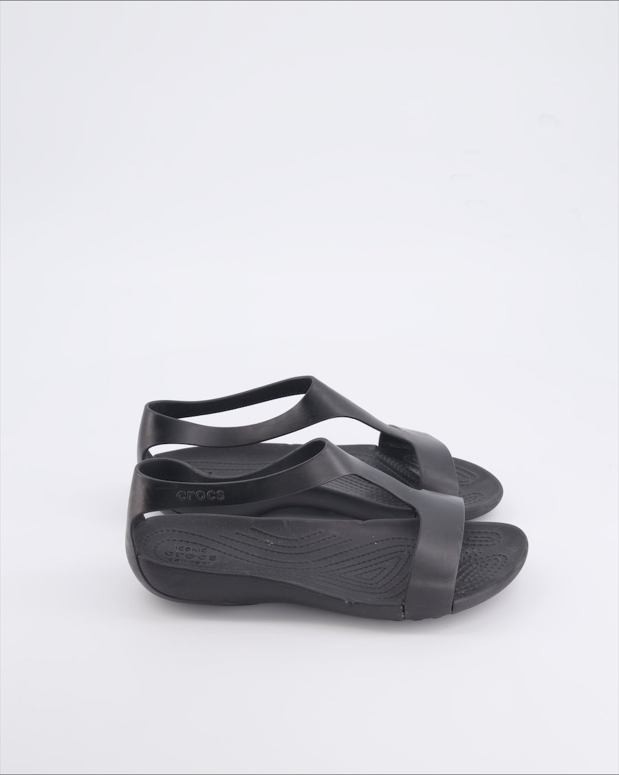 Crocs flops, sandals & slides Rubber Black EU 33