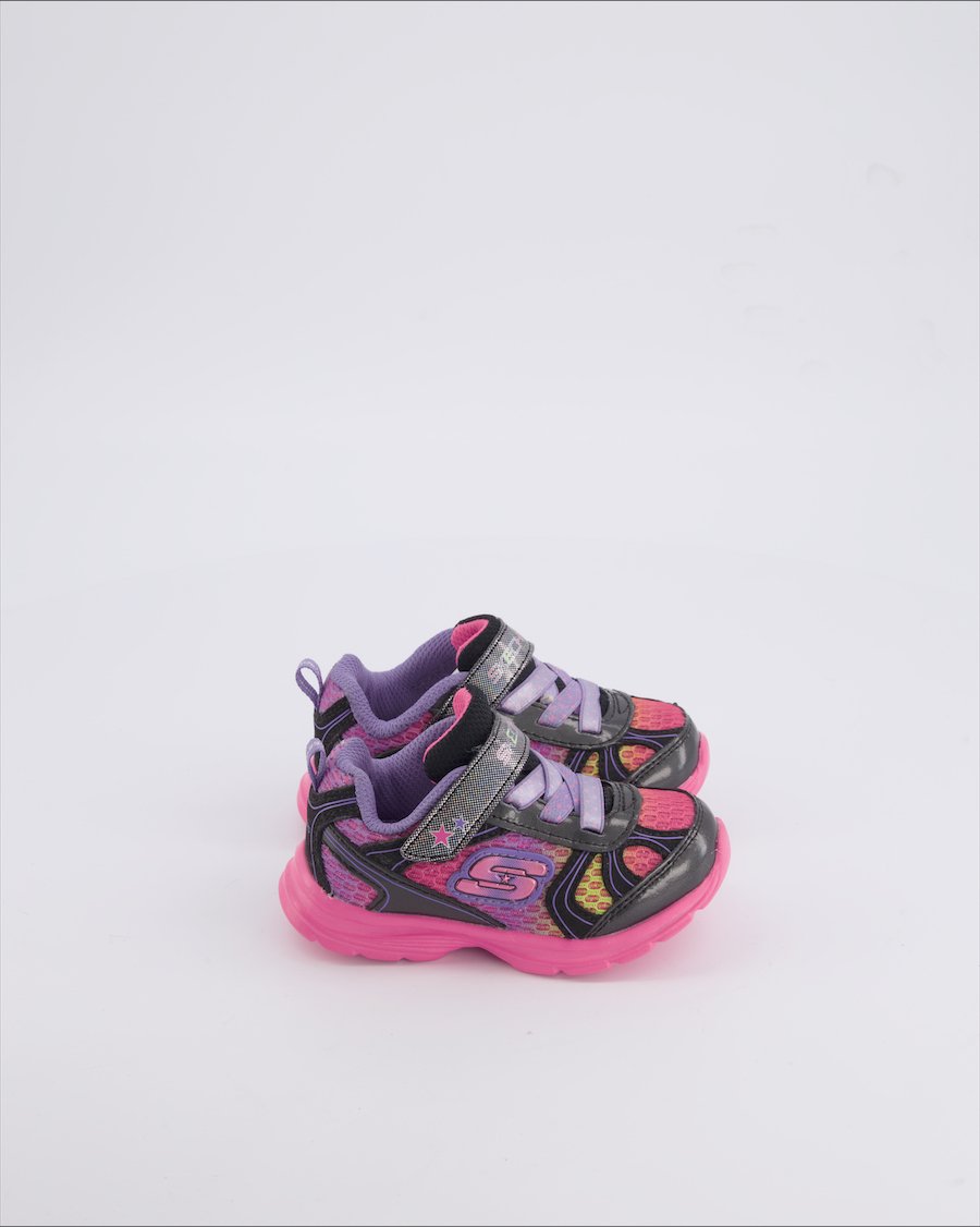 Skechers Trainers Leather Pink EU 21.5