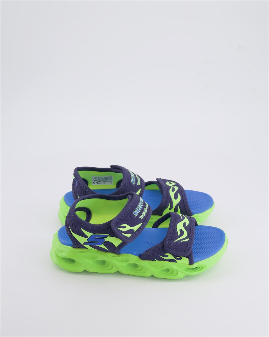 Skechers Sandals Leather Blue EU 32