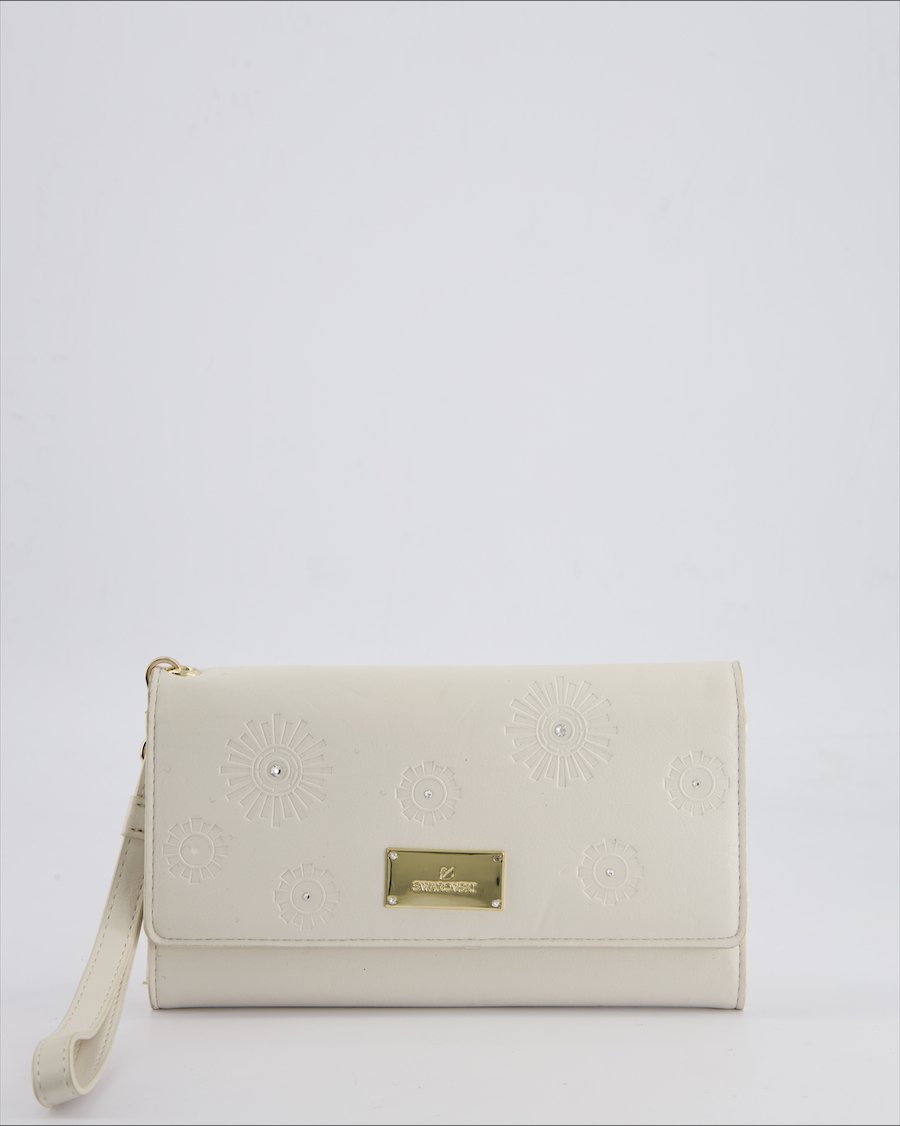 Swarovski Wallets & purses Leather White