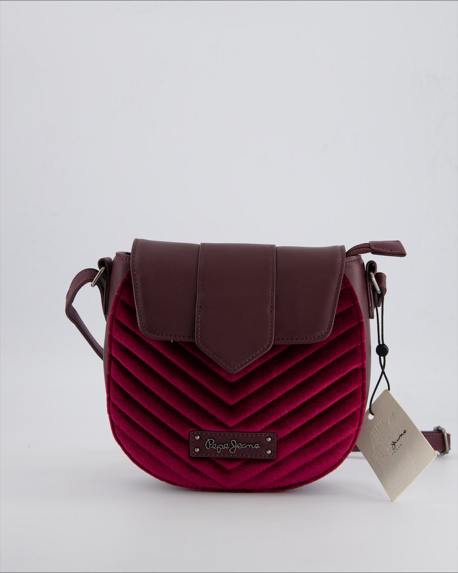 Pepe Jeans Bags Leather Burgundy