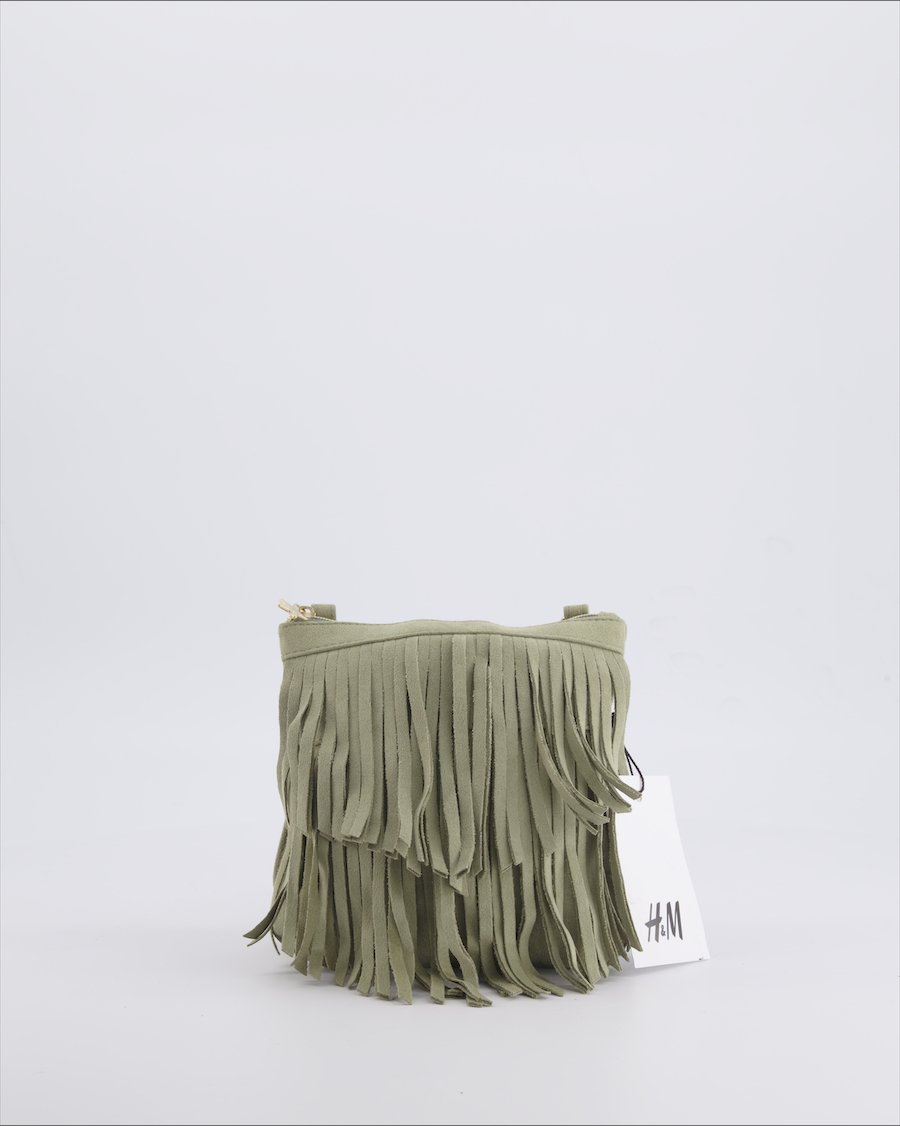 H&M Bags Suede Green