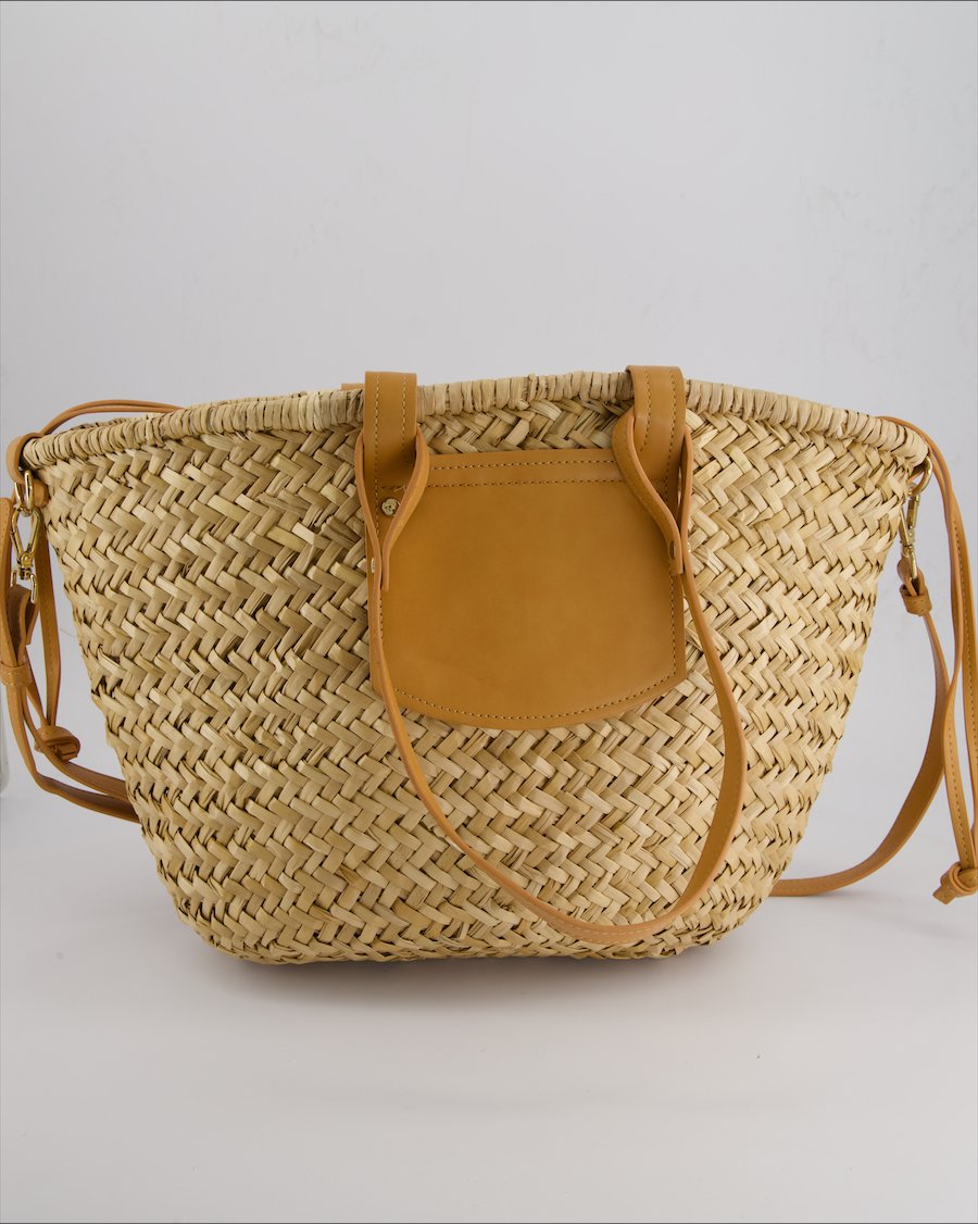 Zara Bags Wicker Beige