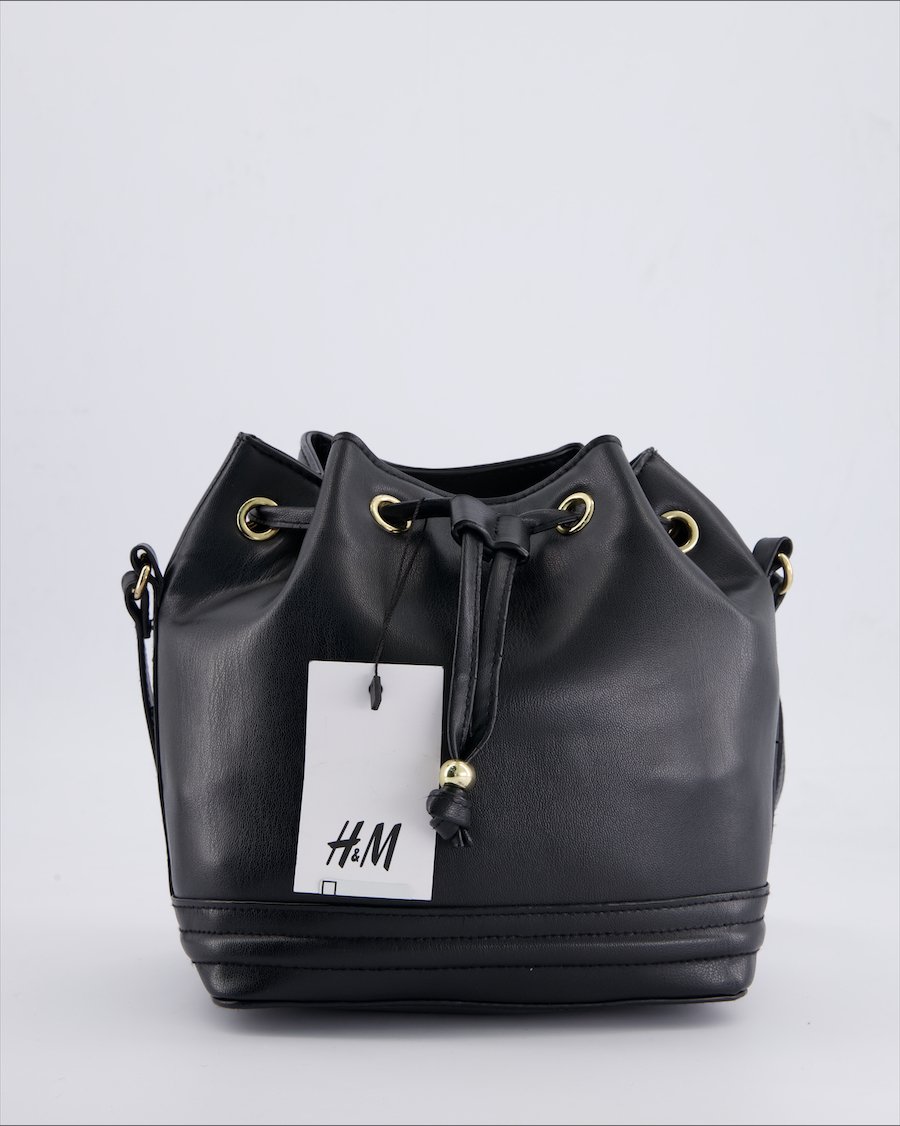 H&M Bags Polyurethane Black