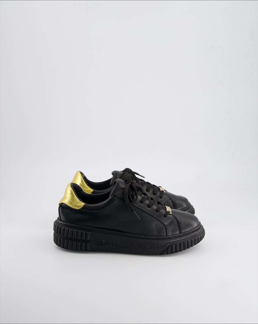 Baldinini Trainers Leather Black 37 EU