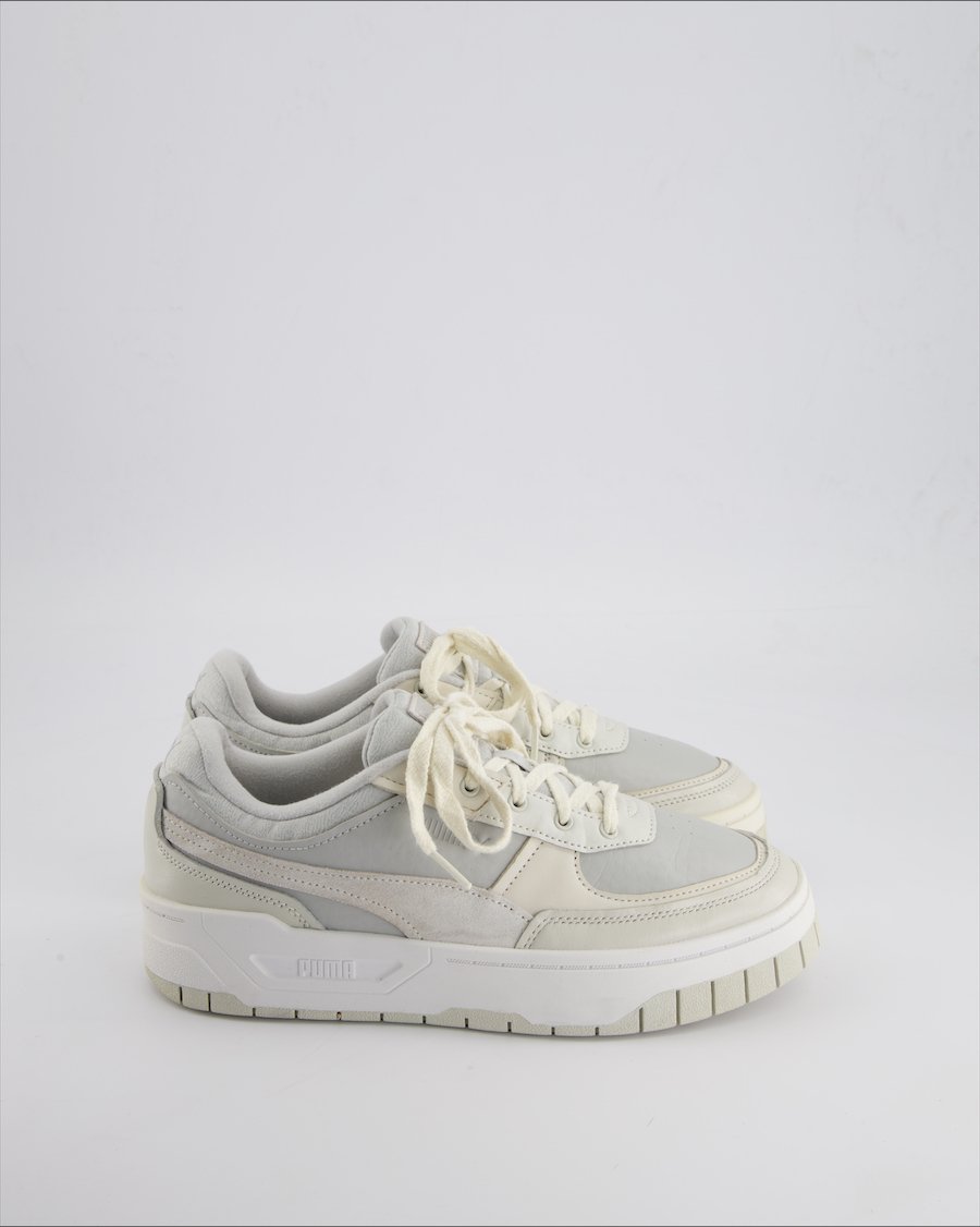 Puma Trainers Leather Grey 40,5 EU