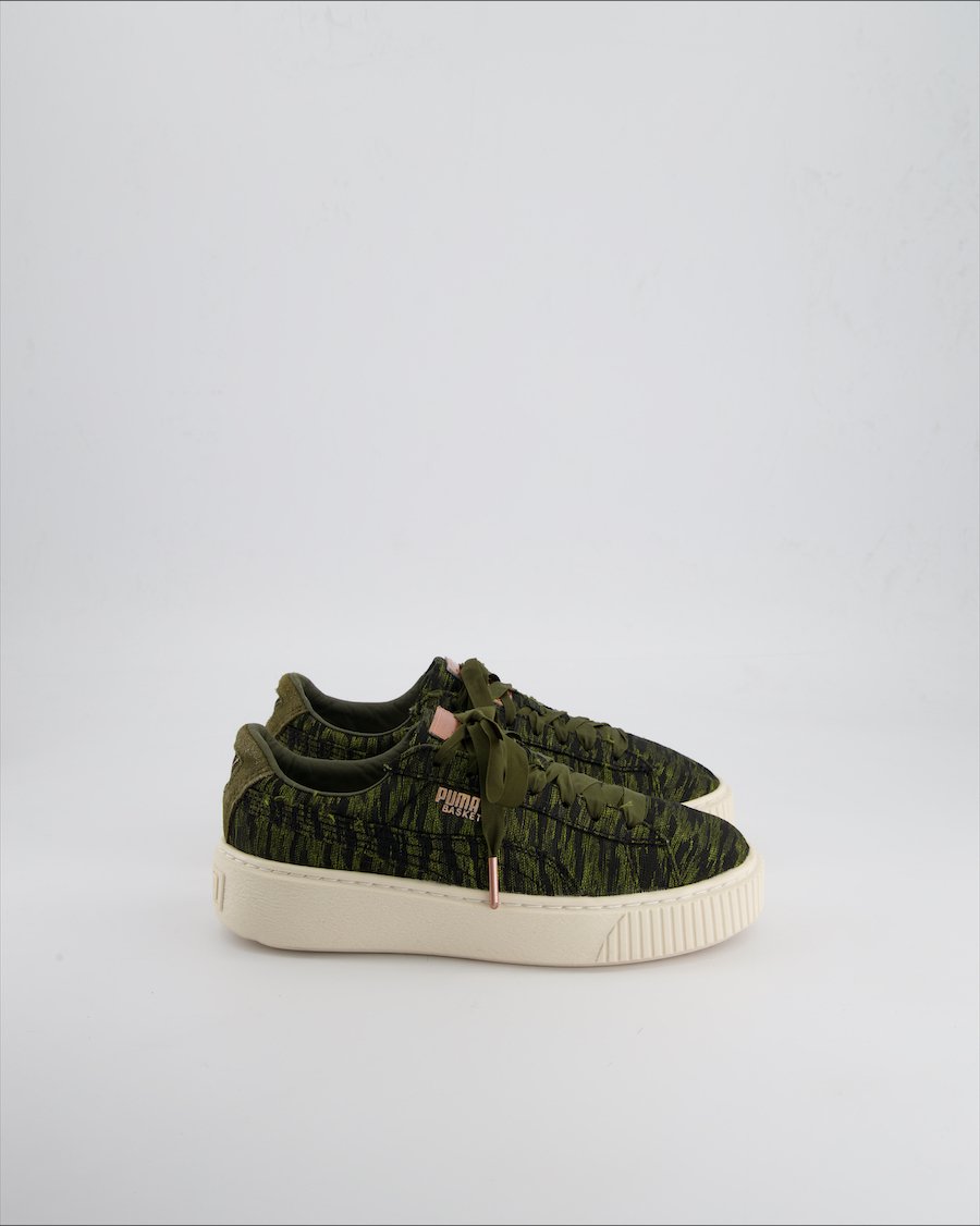 Puma Trainers Cloth Green 37 EU