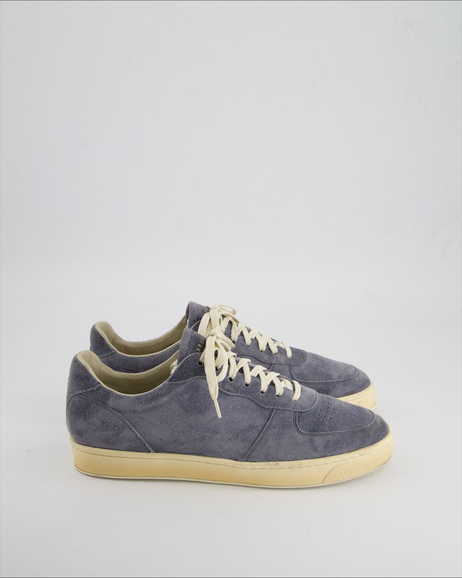 Brunello Cucinelli Trainers Suede Turquoise 41 EU
