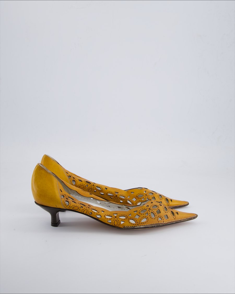 Laura Bellariva Heels Leather Brown 42 EU