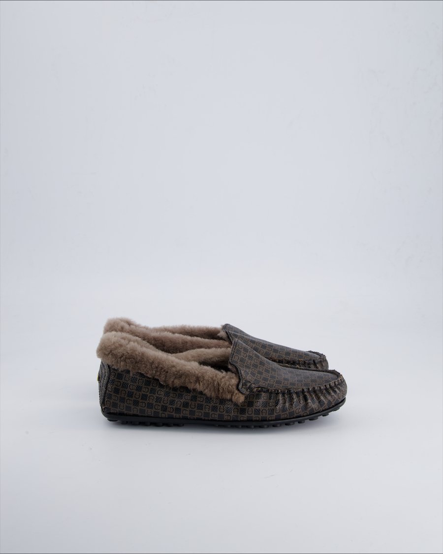 Aigner Shoes Leather Brown 37 EU