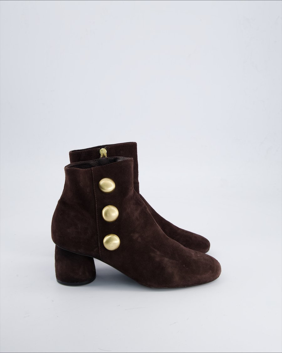 Bruno Premi Ankle boots Suede Brown 38 EU