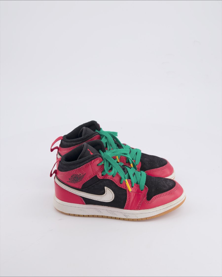 Jordan Trainers Leather Red 31 EU