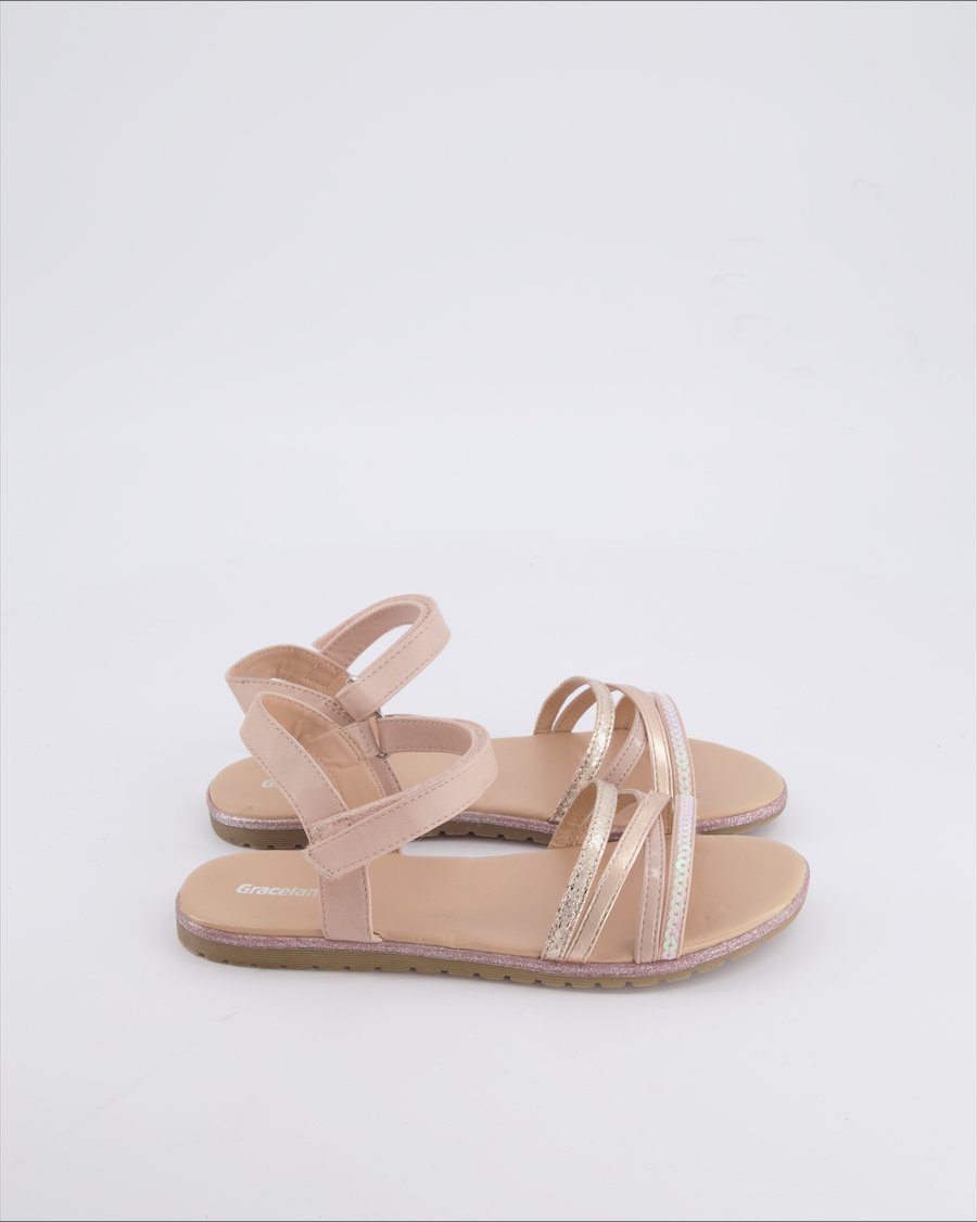 Graceland Sandals Leather Pink 35 EU