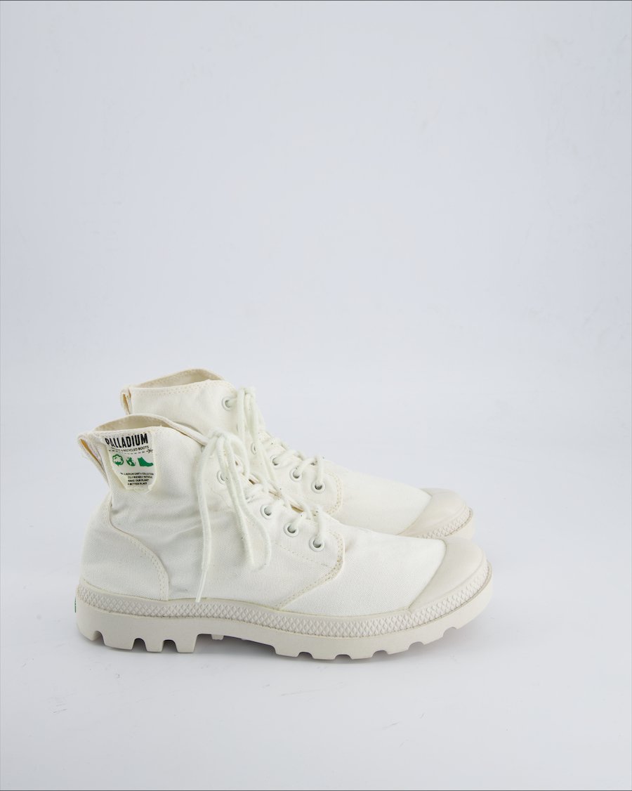 Palladium Trainers Cloth White 40 EU
