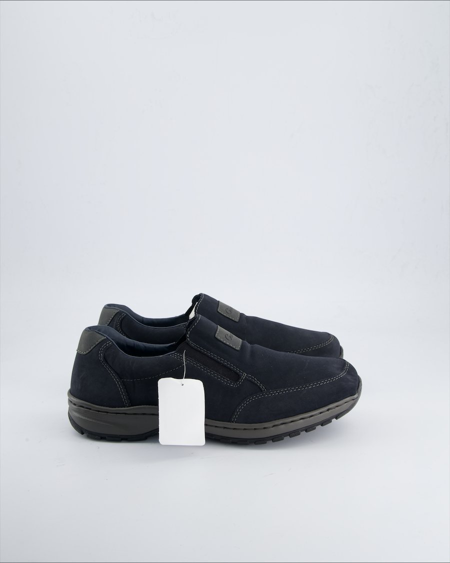 Rieker Shoes Leather Blue 43 EU