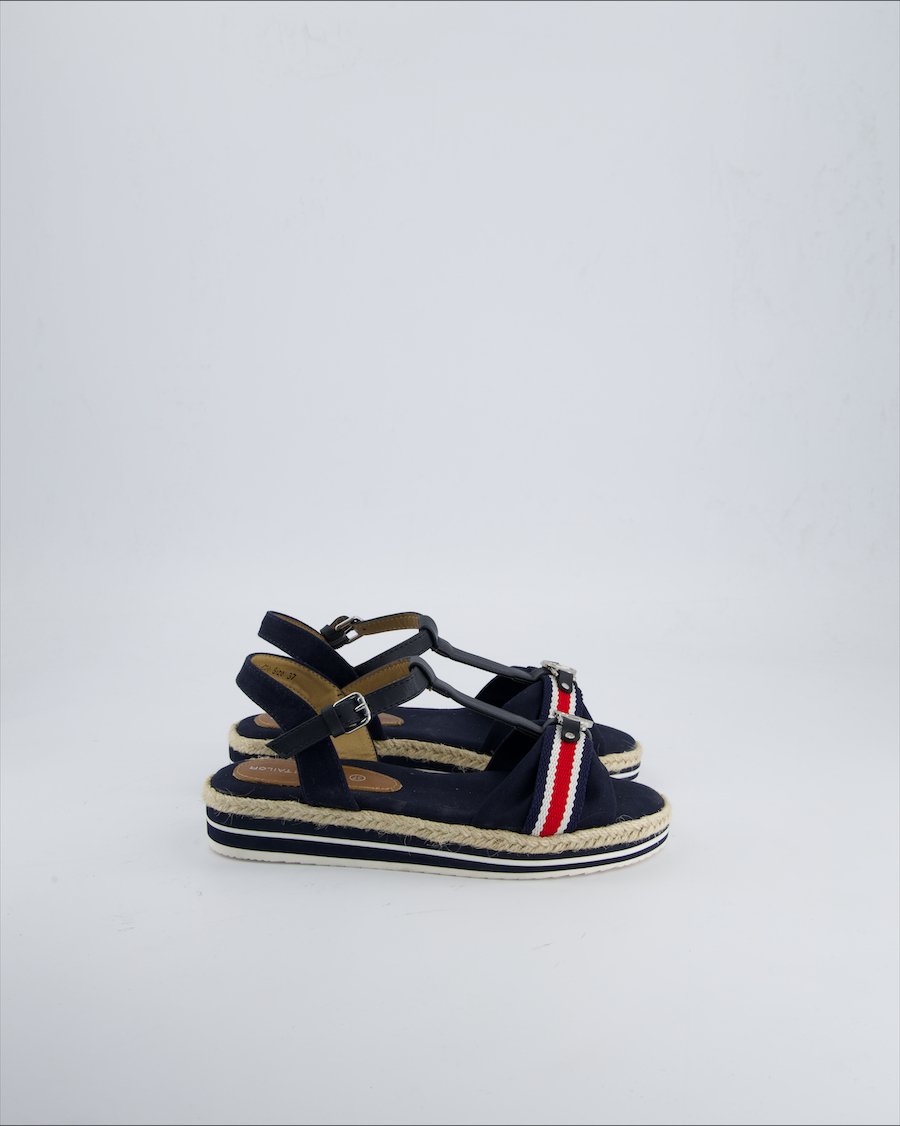 Tommy Hilfiger Sandals Cloth Blue 37 EU