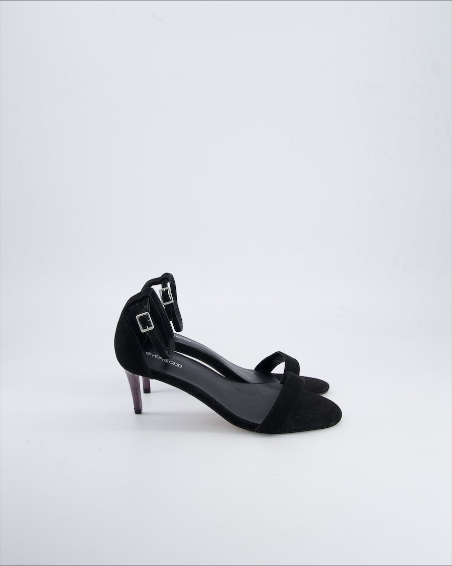 Even&Odd Heels Suede Black 37 EU