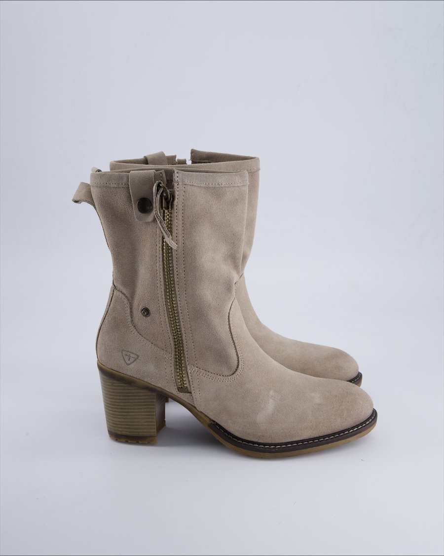 Tamaris Ankle boots Suede Beige 40 EU