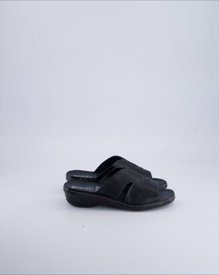 Gosoft Sandals Leather Black 37 EU