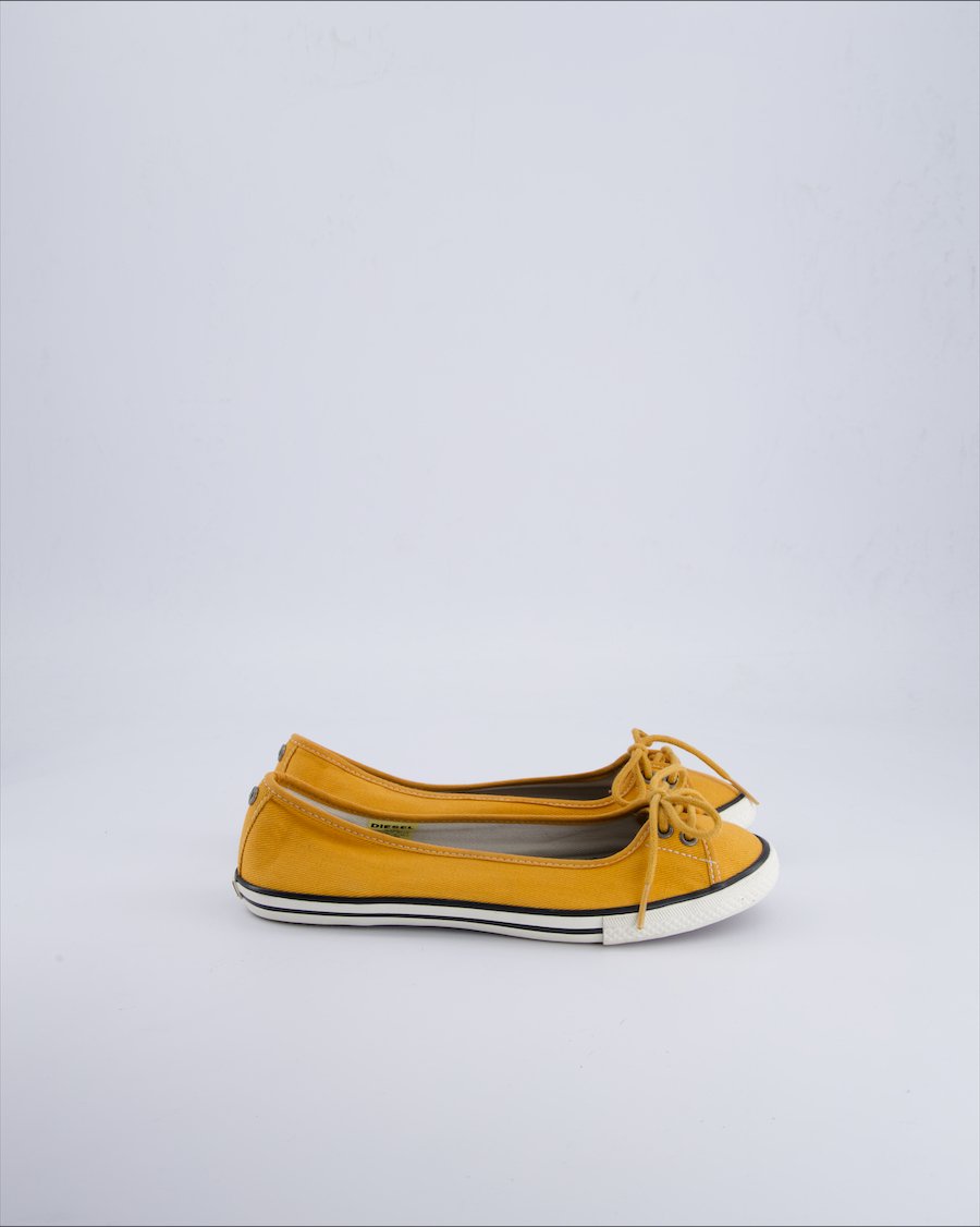 Diesel Shoes Cloth Orange 38 EU