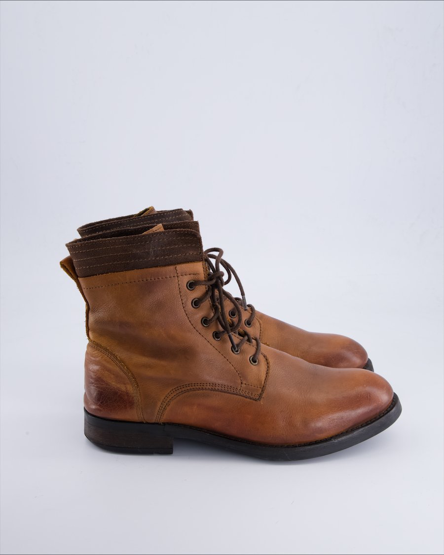 Unbranded Boots Leather Brown 42 EU