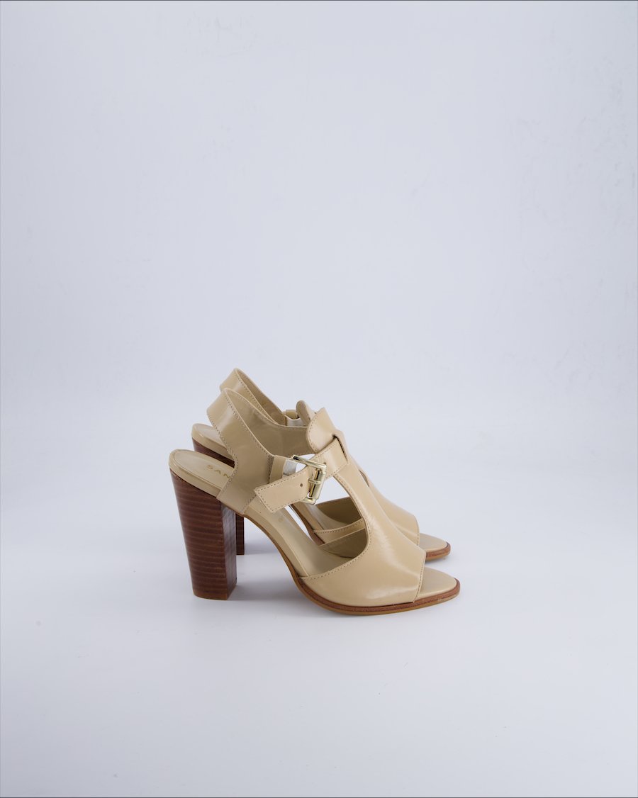 San Marina Heels Leather Beige 38 EU