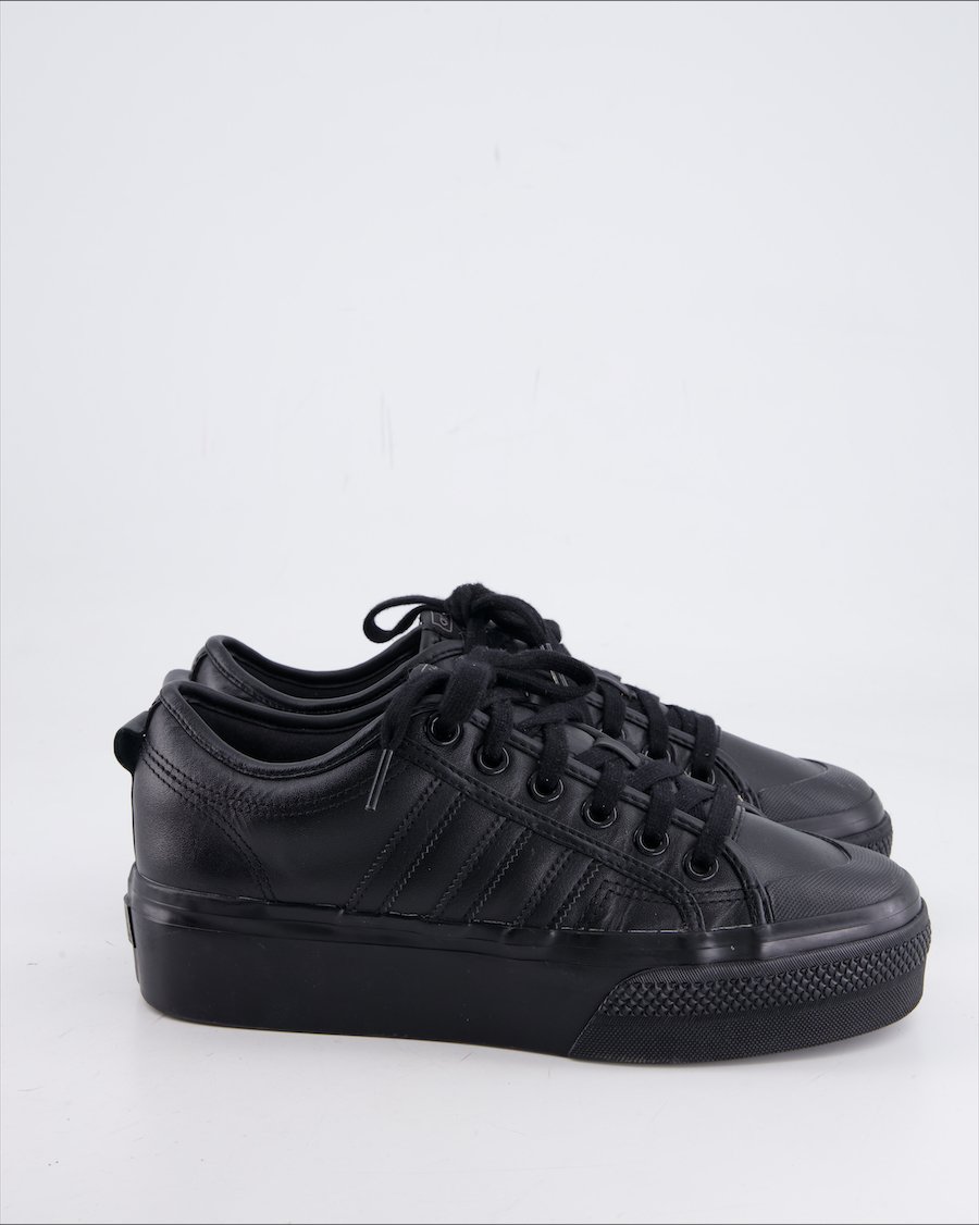 Adidas Trainers Leather Black Eu 39.5