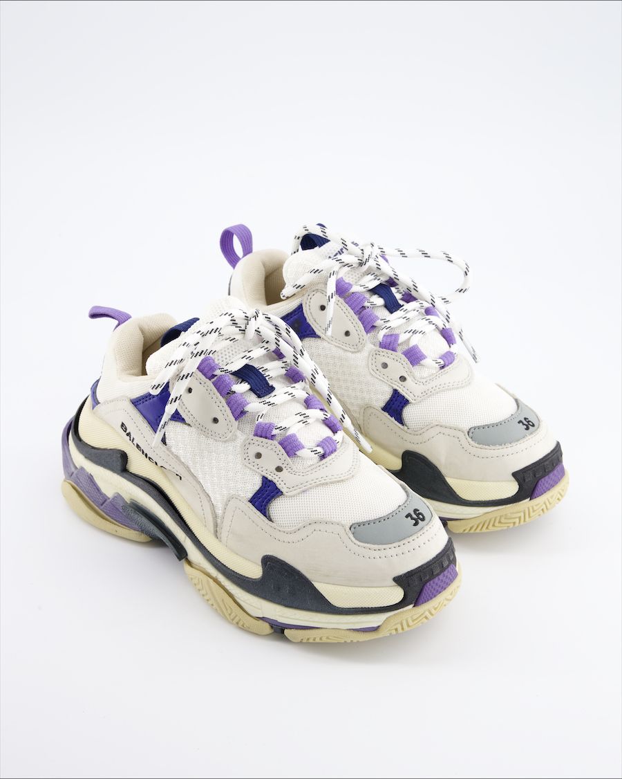 Balenciaga Trainers Leather White EU 36