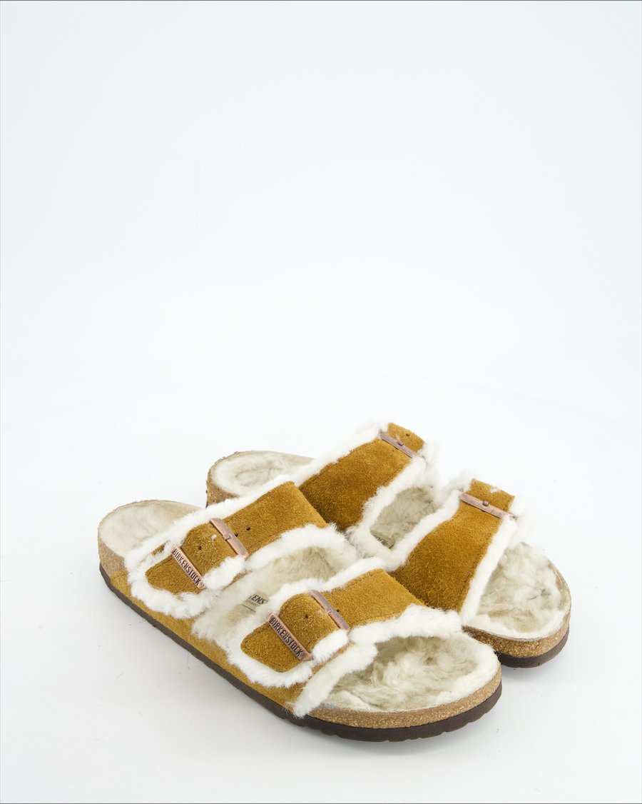 Birkenstock Sandals Suede Brown Eu 42