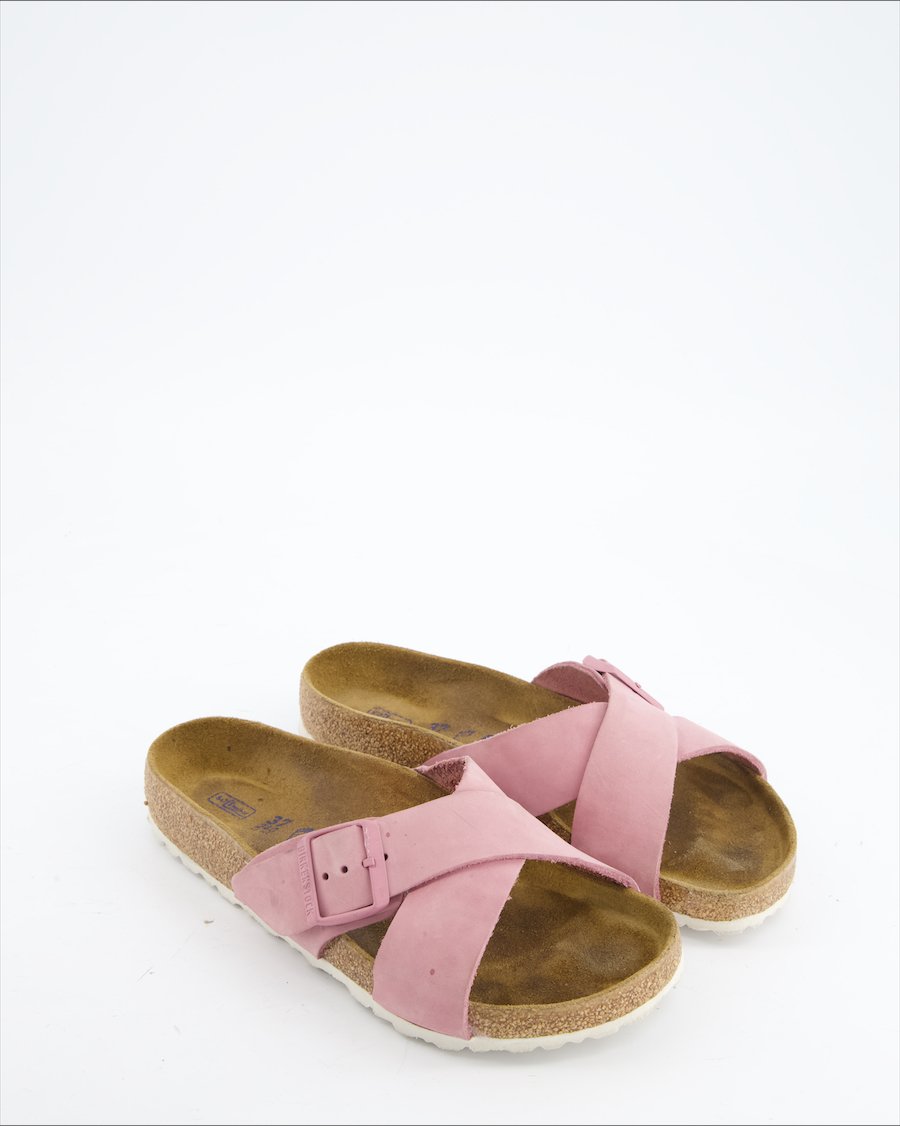 Birkenstock Sandals Suede Pink Eu 37